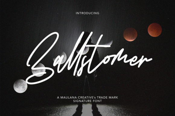 Ballstomer: A Stylish Script Font