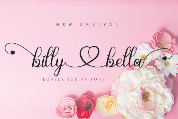 Billy Bella Font: Elegant Script for Digital Marketing