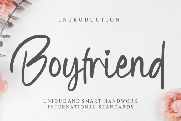 Boyfriend Font: Elegant Script for Business Branding