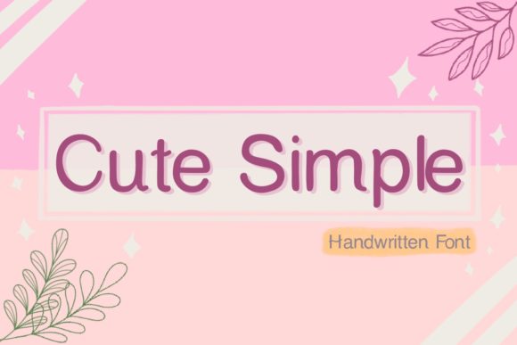 Cute Simple Font Review