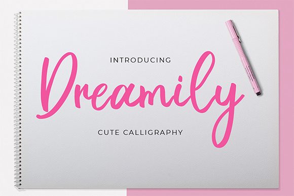 Dreamily: A Font for Romantic Campaigns