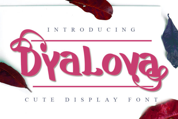 Dyalova: A Whimsical Web Font