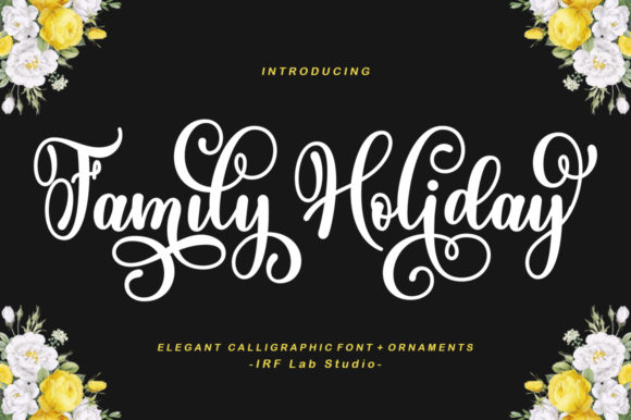 Family Holiday Font Review