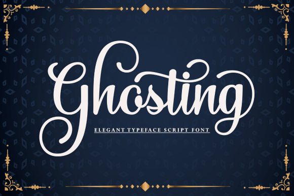 Ghosting Font: Bold & Unique