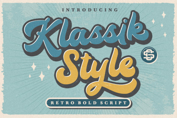 Klassik Style: A Retro Script for Vintage Projects