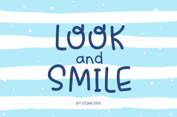 Look and Smile Font: A Playful Touch for Design