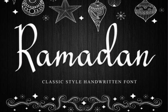 Ramadan Font for Creative Projects