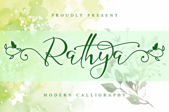 Rathya: A Font for Romantic Campaigns