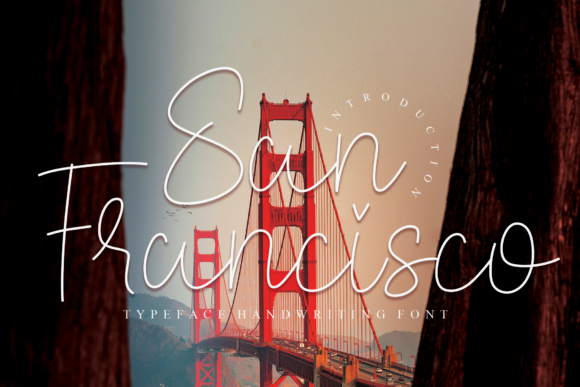 San Francisco Font: Elegant Script for Editorial Design