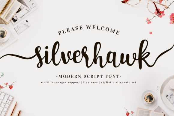 Silverhawk: A Font for Polished Branding