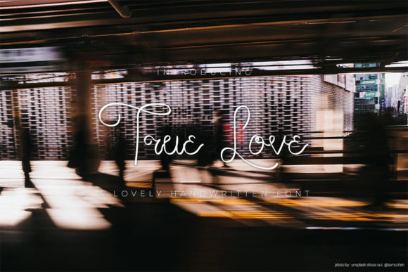 True Love Font for Elegant Design
