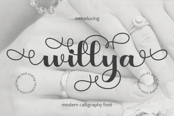 Willya: A Handwritten Font for Elegant Design